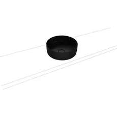 Kaldewei Nueva Waschtisch-Schale 3191, rund, Durchmesser 380mm, ohne Überlauf, 911206003, Farbe: Cool Grey 90 mit Perl-Effekt