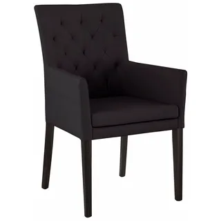 »Colorado« () 1 St., Kunstleder Beine aus massiver Buche, wengefarben lackiert