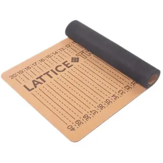 Lattice Training Flex Yogamatte - Brown / Black - One Size