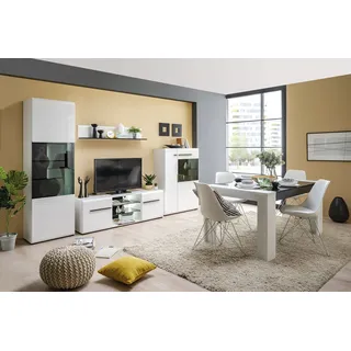 INOSIGN Wohnwand »Trentino« Set, 5 Stk. tlg., weiß