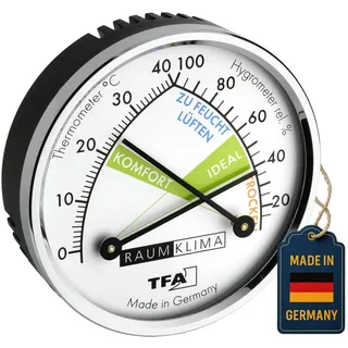 TFA Thermo-/Hygrometer Silber 45.2024