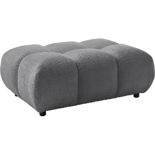 Home Affaire Polsterhocker Cozy Bubble 108 x 41 x 73 cm Grau