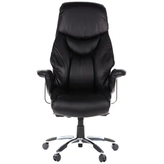 HJH Office Prado Kunstleder schwarz