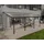 Terrassenüberdachung Feria 730 x 295 cm grau