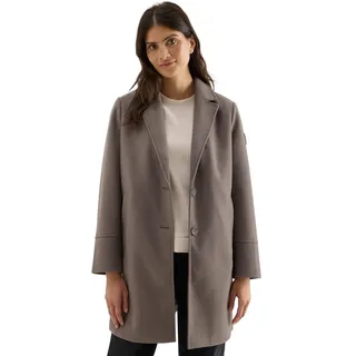Cecil Woll-Optik Revers-Mantel mushroom taupe L - L