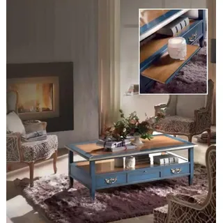 Couchtische Tisch Beistelltisch Wohnzimmertisch Tische Holz Neu Möbel - Blau