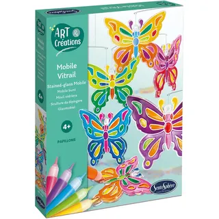 Sentosphere Bastelset Mobile Schmetterlinge