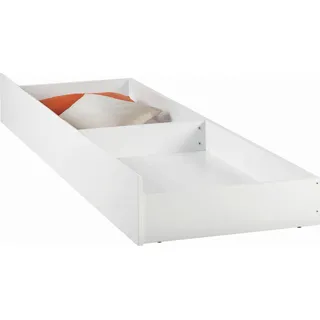 Carryhome Bettkasten , Weiß , Holzwerkstoff , 199x23x64 cm , Schlafzimmer, Betten, Bettgestelle- Einzelteile, Bettkästen