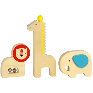 Petit Collage Musikalische Menagerie Holzinstrumente - Multicolor - One Size