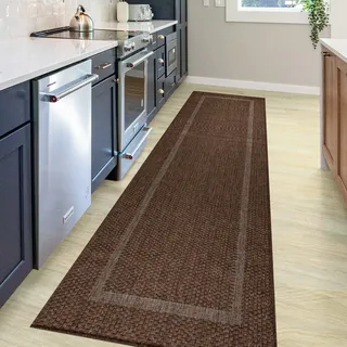 MY HOME »Venedig Bordüre auch als Läufer erhältlich« rechteckig 3 mm Höhe In- und Outdoor geeignet, Sisal-Optik, Wetterfest & UV-beständig