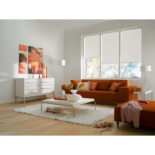 Sunlines Akkurollo, Polyester, Weiß, 180 x 180 cm