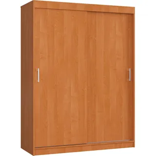 Akord Schiebetürenschrank 1-Türig Aus Esche 150X60X200 Cm - Beige