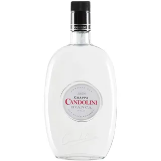 Candolini Grappa Bianca – Weicher, aromatischer Grappa aus Italien mit 40% vol. (1 x 0,7l)
