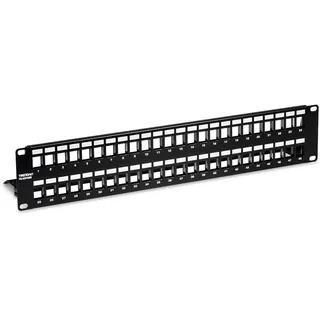 TRENDNET TC-KP48S Patch Panel, 48-Port Blank Keystone geschirmt