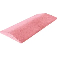 Ecloud Shop® Schlafkissen Memory Foam Nackenpolster Rücken Lendenwirbelstütze Multifunktionskissen für den unteren Rücken, bequem zum Liegen (Rosa)