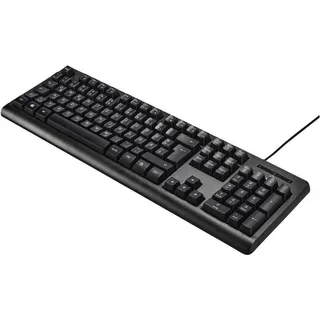 Renkforce RF-5805912 USB Tastatur Deutsch, QWERTZ Schwarz