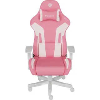 GENESIS Nitro 710 Gaming-Stuhl Weiß / Pink PC