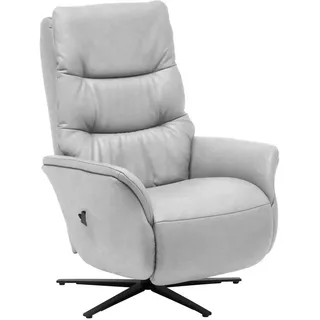 Himolla Massagesessel , Hellgrau , Leder , Echtleder , Nappaleder , 74x114x97 cm , Fußauswahl, Lederauswahl, Stoffauswahl, Relaxfunktion, Netzbetrieb, Massagefunktion , Wohnzimmer, Sessel, Ledersessel