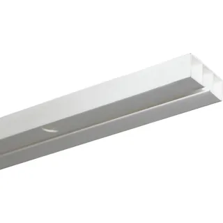 Gardinia Vorhangschiene 1-läufig Slim Line Weiß 150 cm