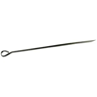 HENDI Grillspiess, Geschirrspülmaschinengeeignet, Fleischspiesse, Schaslikspiesse, Grillzubehör, 6 Stück, 250mm, Edelstahl 18/0