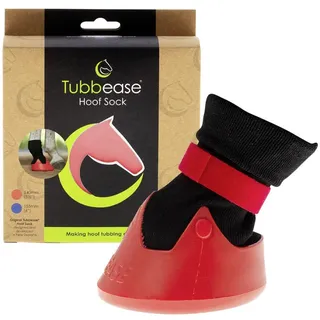 Kerbl Tubbease, Behandlungsschuh Pferdehufe, Hufverletzung Strahlfäule, Rot, M