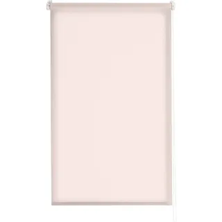 Estoralis | Gove | Modernes Design-Rollo ohne Werkzeug | Lichtdurchlässig Stoff | Rosa | 70 x 180 cm (Breite/Höhe) Stoffgröße 67 x 180 cm | Rollos für Fenster und Türen