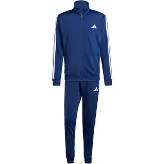 adidas Basic 3-Streifen Herren Jogginganzug, blau - XLT