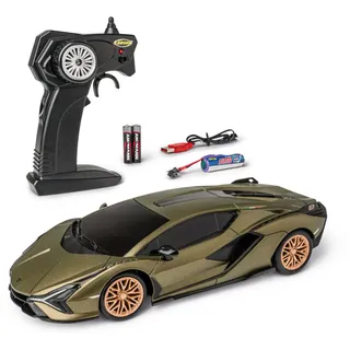 tamiya carson RC-Auto Lamborghini Sian 1:24 CH RTR gold