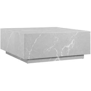 SalesFever Livetastic Couchtisch Grau Holzwerkstoff 90 x 35 x 90 cm