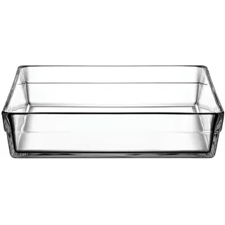 Pasabahce Premium Borcam Backform Glas Servierform Offenschüssel Quadratisch 59314