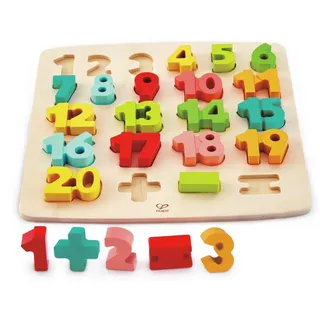 HaPe Puzzle mit Zahlen und Rechensymbolen