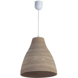 Lussiol 250359 Hängeleuchte Bambus, natur ø 30 x H 33 cm