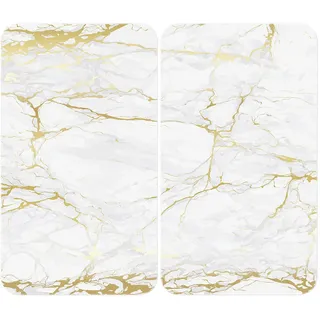 Wenko Marmor Gold Herdabdeckplatten 2 St.