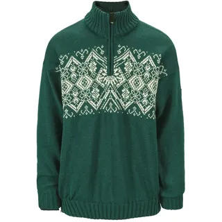 Dale of Norway Roset Masc. WP Sweater pinegreen offwhite (N00) XL
