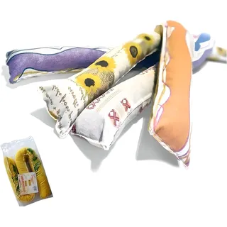 Zugluftstopper aus Baumwolle, Zugluftstopper aus Baumwolle, 120 cm, Zugluftstopper für Türen und Fenster, 1 Stück, verschiedene Farben, hergestellt in Italien