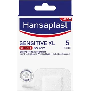 BEIERSDORF Hansaplast Wundverband Steril Sensitive 6x7cm