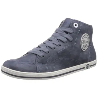 s.Oliver Damen 25211 High-Top, Blau (Denim 802)