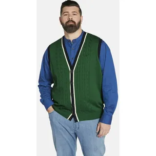 Charles Colby Strickweste »Strickweste DUKE THALEN«, grün