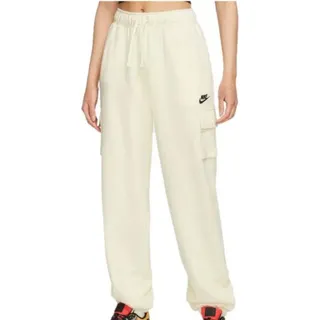 NIKE W Nsw Club Flc Mr Pant Cargo Hose Damen beige XS - Beige