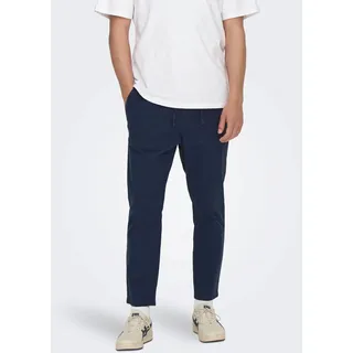 Only & Sons Hosen LINUS Stoffhose - Dunkelblau