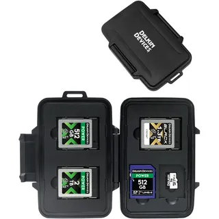 Delkin Devices Delkin Speicherkarten-Tasche für 3x CFexpress Typ B, und 2x SD-Karten