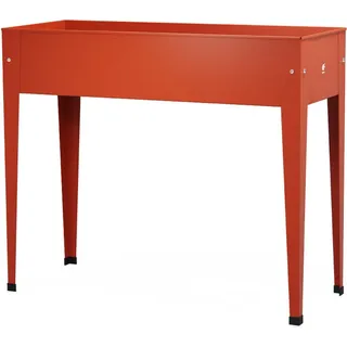 Herstera Garden Metall Hochbeet Urban Rot 100x40x84 cm - Rot