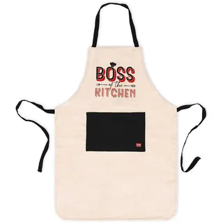 LEGAMI Super Chef Schürze kochschürze, beige, Einheitsgröße