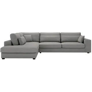 CARRYHOME Ecksofa Grau, - 314x250 cm,