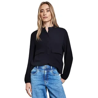 Street One Damen Crinkle-Struktur Overshirt