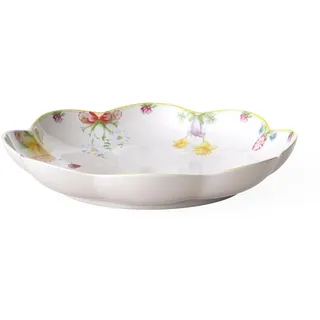Villeroy & Boch Spring Awakening Schale Schale Ostern, Osterschale, Ostergeschirr, Ostersüßigkeitenschale, Obstschale, Porzellanscale Groß, Bowl, Schüssel, Salatschüssel, Porzellan