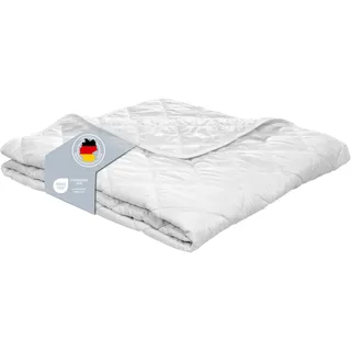 Ultra leichte Bettdecke | 220 x 240 cm | sehr dünne Sommerdecke | XDREAM Pure - Weiß