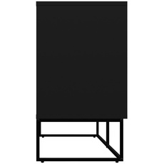 Bild von Sideboard, schwarz - 176x76x43 cm