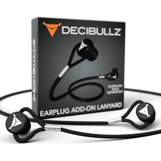 Decibullz Damen Benutzerdefinierte Earplug Lanyard