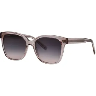 Sonnenbrille MARC O'POLO "Modell 506235", Damen, rosa, transparent, durchscheinend, leicht glänzend, Sonnenbrillen Sonnenbrille, Form Butterfly, Logoschriftzug auf Bügel, Kunststofffassung